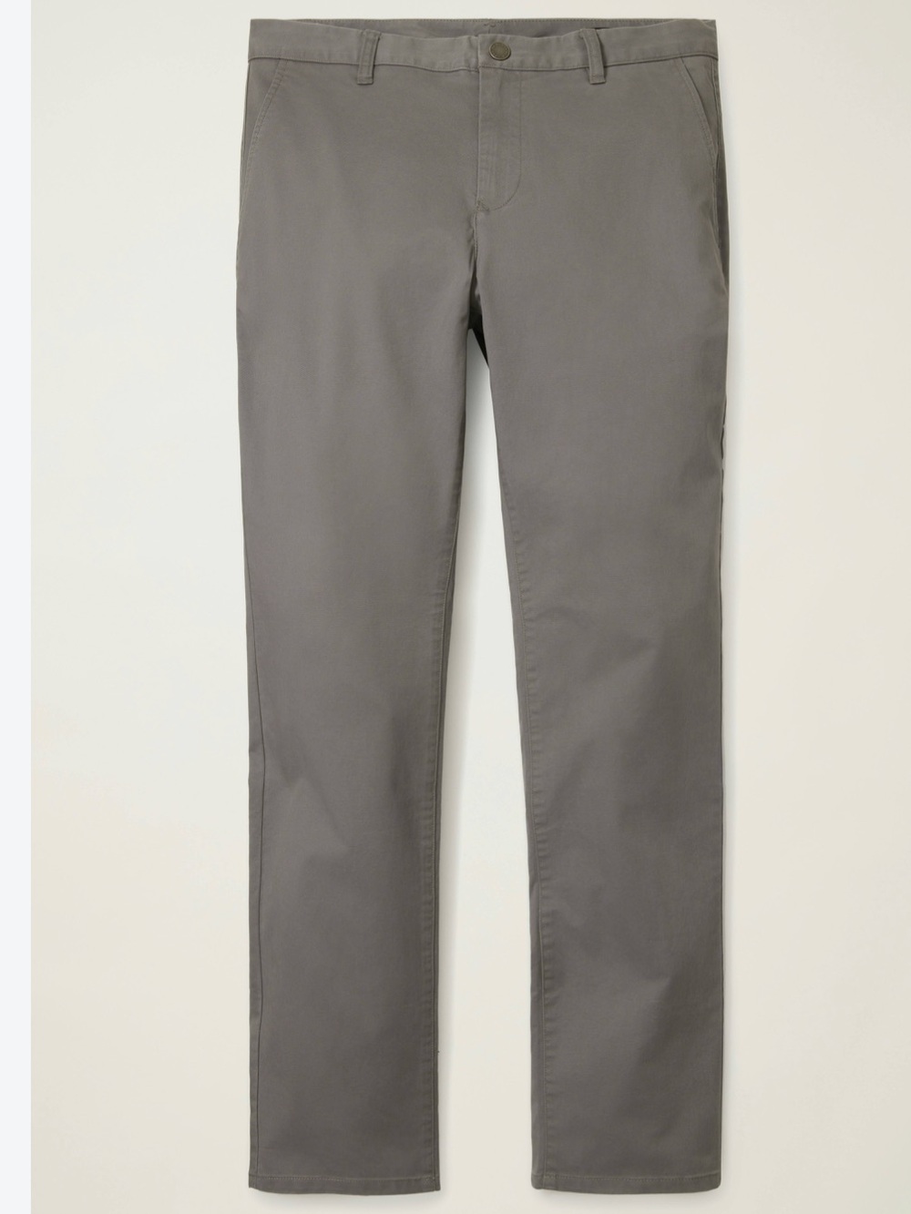 BONOBOS 34X32 Washed Chinos Straight Fit In Graphites